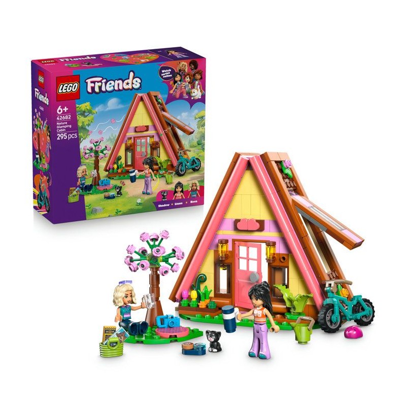 LEGO Friends 42682 La Cabane dans la Nature - Jouet Maison des 6 ans -