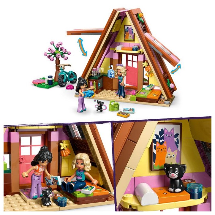 LEGO Friends 42682 La Cabane dans la Nature - Jouet Maison des 6 ans - Maquette Miniature LEGO Friends 42682 La Cabane dans la Nature - Jouet Maison des 6 ans - Maquette Miniature