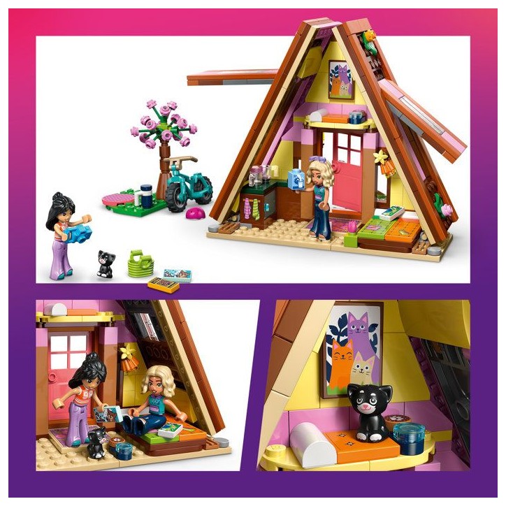 LEGO Friends 42682 La Cabane dans la Nature - Jouet Maison des 6 ans - Maquette Miniature LEGO Friends 42682 La Cabane dans la Nature - Jouet Maison des 6 ans - Maquette Miniature
