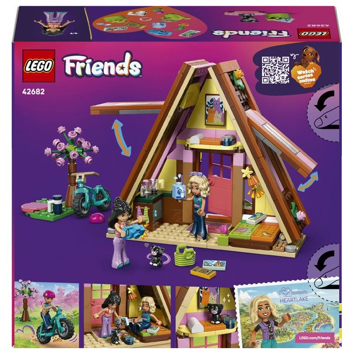 LEGO Friends 42682 La Cabane dans la Nature - Jouet Maison des 6 ans - Maquette Miniature LEGO Friends 42682 La Cabane dans la Nature - Jouet Maison des 6 ans - Maquette Miniature