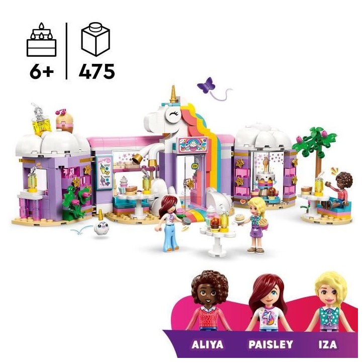 LEGO Friends 42684 Le Café Licorne - Jeu de Construction pour Fille ou Garçon des 6 ans LEGO Friends 42684 Le Café Licorne - Jeu de Construction pour Fille ou Garçon des 6 ans