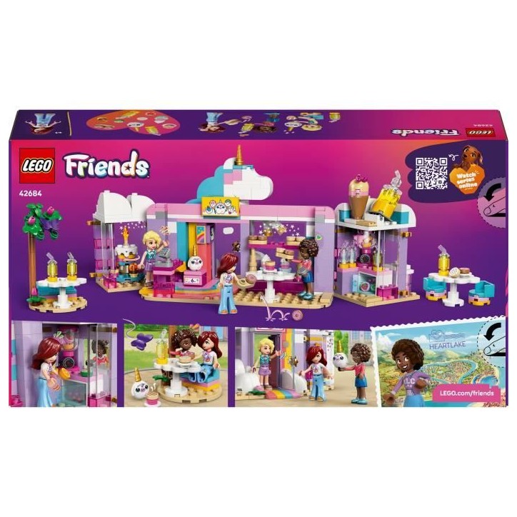 LEGO Friends 42684 Le Café Licorne - Jeu de Construction pour Fille ou Garçon des 6 ans LEGO Friends 42684 Le Café Licorne - Jeu de Construction pour Fille ou Garçon des 6 ans