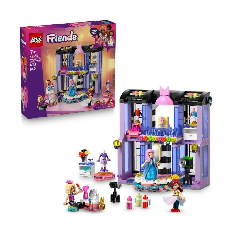 LEGO Friends 42685 Le Défilé de Mode de Heartlake City - Jeu de Cons