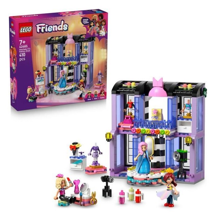 LEGO Friends 42685 Le Défilé de Mode de Heartlake City - Jeu de Construction des 7 ans LEGO Friends 42685 Le Défilé de Mode de Heartlake City - Jeu de Construction des 7 ans