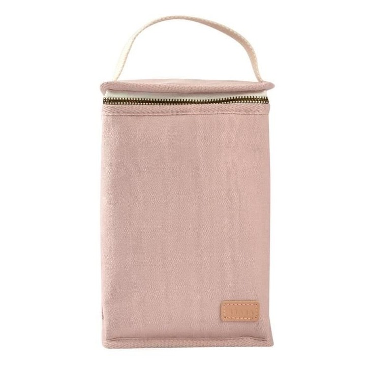 BEABA, Pochette repas bébé, isotherme, rose poudré