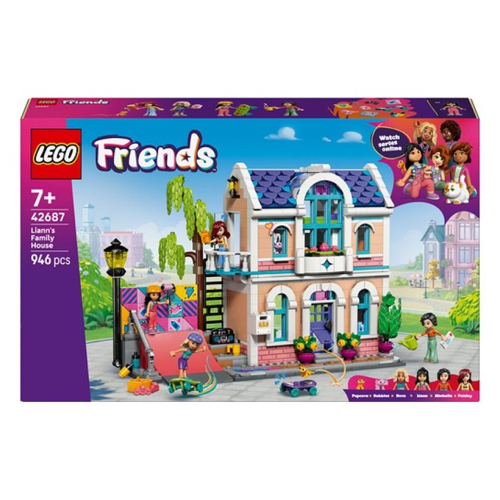 LEGO Friends 42687 La Maison de Famille de Liann - Jouet de Construction 7 ans - Cadeau LEGO Friends 42687 La Maison de Famille de Liann - Jouet de Construction 7 ans - Cadeau