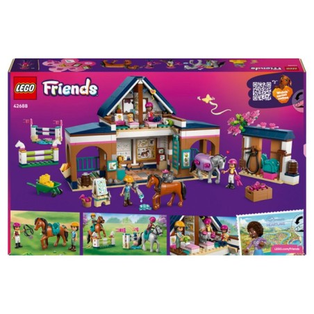 LEGO Friends 42688 L'Écurie et l'École d'Équitation - Jouet de Construction des 7 ans