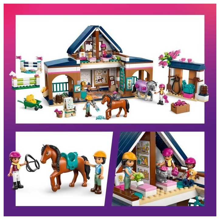 LEGO Friends 42688 L'Écurie et l'École d'Équitation - Jouet de Construction des 7 ans LEGO Friends 42688 L'Écurie et l'École d'Équitation - Jouet de Construction des 7 ans