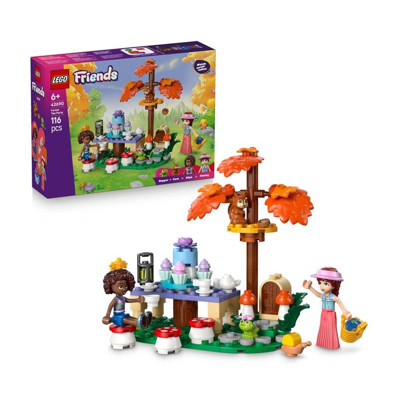 LEGO Friends 42690 Le Goûter dans la Foret - Jeu de Rôle des 6 ans p
