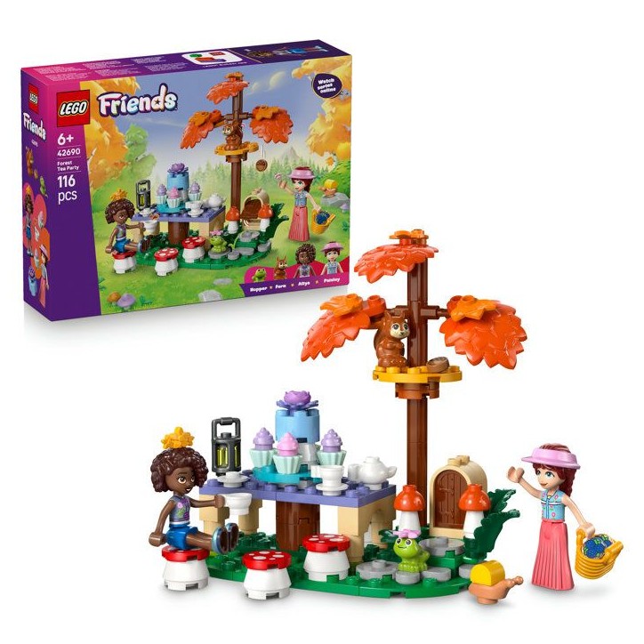 LEGO Friends 42690 Le Goûter dans la Foret - Jeu de Rôle des 6 ans pour Fille ou Garçon