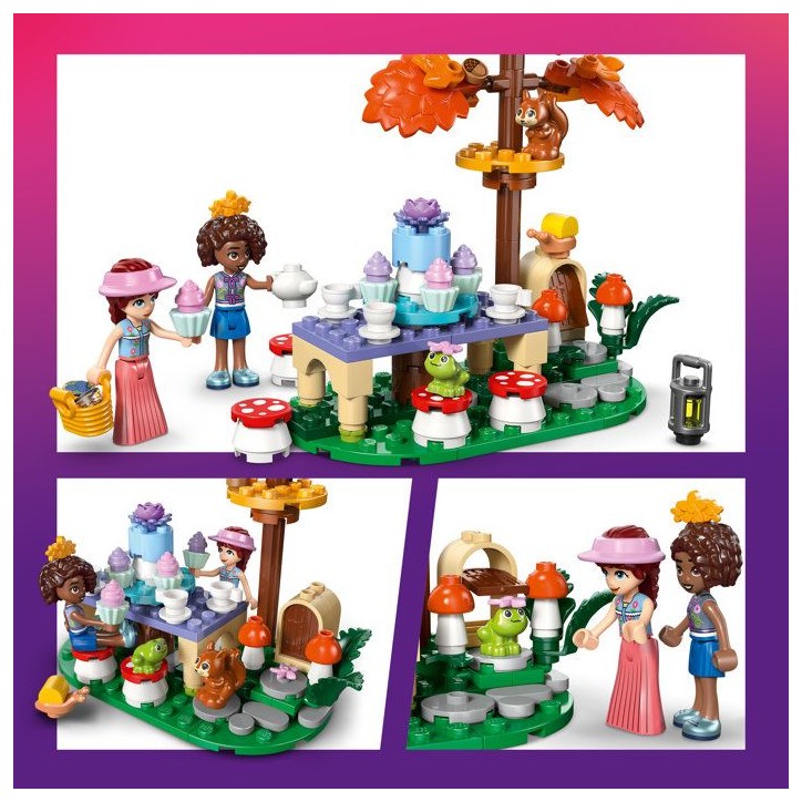 LEGO Friends 42690 Le Goûter dans la Foret - Jeu de Rôle des 6 ans pour Fille ou Garçon