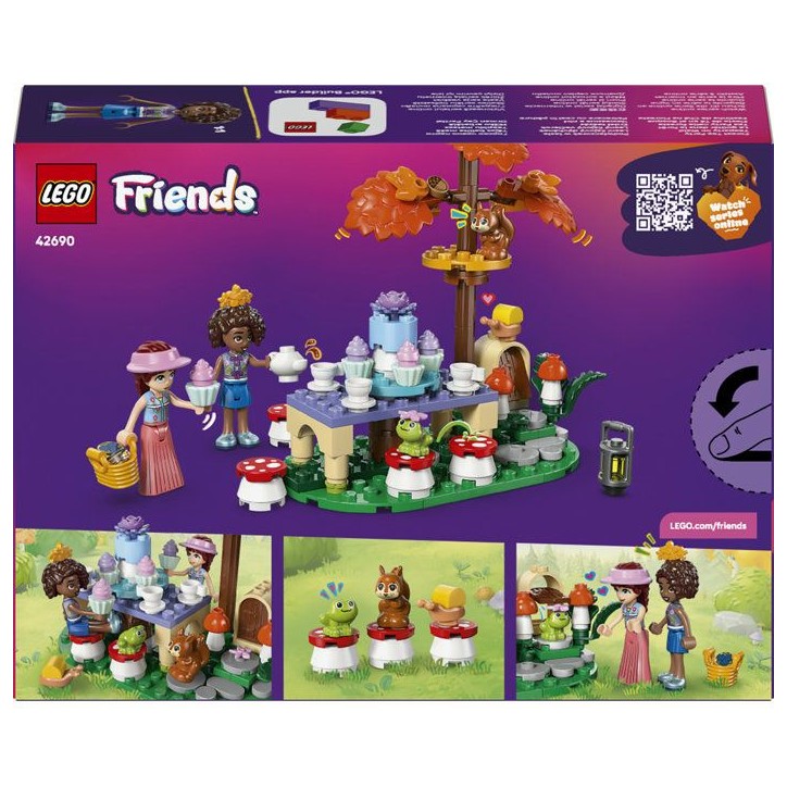 LEGO Friends 42690 Le Goûter dans la Foret - Jeu de Rôle des 6 ans pour Fille ou Garçon