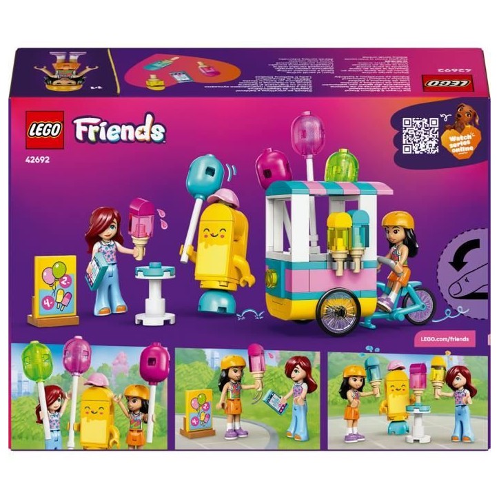 LEGO Friends 42692 Le Stand de Glaces et de Ballons - Jouet de Construction des 6 ans LEGO Friends 42692 Le Stand de Glaces et de Ballons - Jouet de Construction des 6 ans