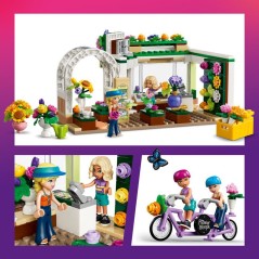 LEGO Friends 42693 Le Fleuriste - Jouet Miniature - Fleurs Artificiell