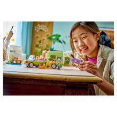 LEGO Friends 42695 La Remorque du Cheval et du Poulain - Jeu de Constr