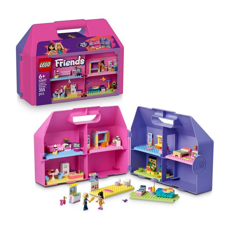 LEGO Friends 42697 La Maison de Poupée dans la Valise Créative - Jeu