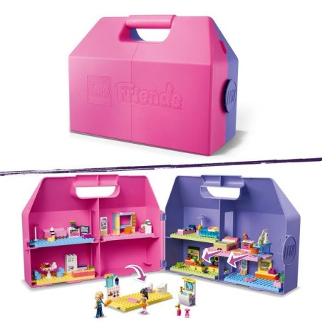LEGO Friends 42697 La Maison de Poupée dans la Valise Créative - Jeu de Voyage des 6 ans