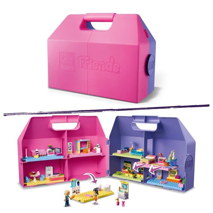 LEGO Friends 42697 La Maison de Poupée dans la Valise Créative - Jeu de Voyage des 6 ans LEGO Friends 42697 La Maison de Poupée dans la Valise Créative - Jeu de Voyage des 6 ans