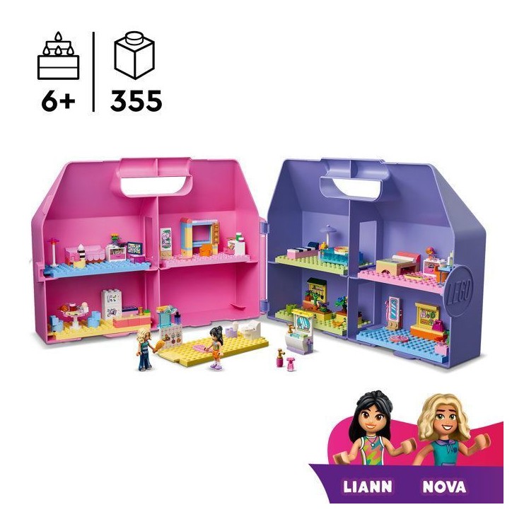 LEGO Friends 42697 La Maison de Poupée dans la Valise Créative - Jeu de Voyage des 6 ans LEGO Friends 42697 La Maison de Poupée dans la Valise Créative - Jeu de Voyage des 6 ans