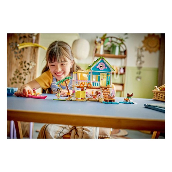 LEGO Friends 42699 La Maison sur la Plage et les Phoques - Jeu de Construction des 7 ans