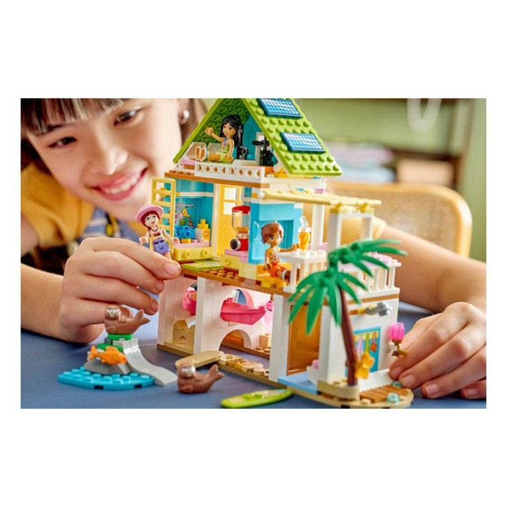 LEGO Friends 42699 La Maison sur la Plage et les Phoques - Jeu de Construction des 7 ans