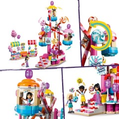 LEGO Friends 42700 La Grande Roue Ornée de Bonbons et Cupcakes - Joue