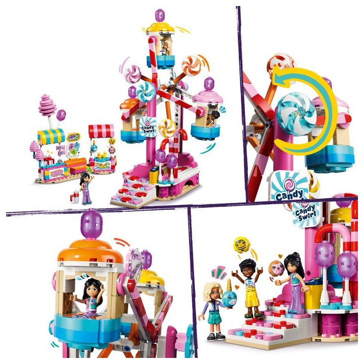 LEGO Friends 42700 La Grande Roue Ornée de Bonbons et Cupcakes - Jouet Interactif - Cadeau LEGO Friends 42700 La Grande Roue Ornée de Bonbons et Cupcakes - Jouet Interactif - Cadeau