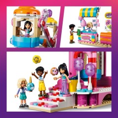 LEGO Friends 42700 La Grande Roue Ornée de Bonbons et Cupcakes - Joue
