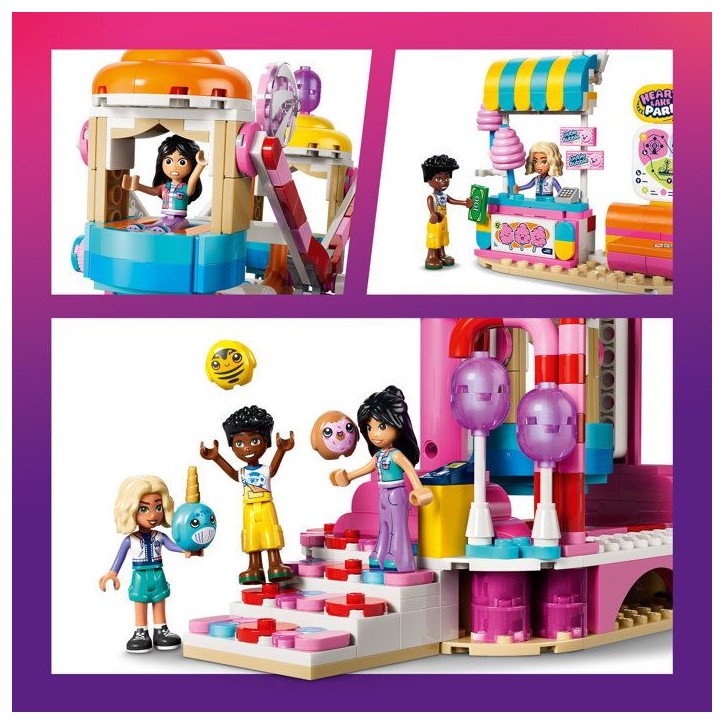 LEGO Friends 42700 La Grande Roue Ornée de Bonbons et Cupcakes - Jouet Interactif - Cadeau LEGO Friends 42700 La Grande Roue Ornée de Bonbons et Cupcakes - Jouet Interactif - Cadeau