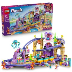 LEGO Friends 42703 Les Montagnes Russes des Sirenes - Jouet Interactif