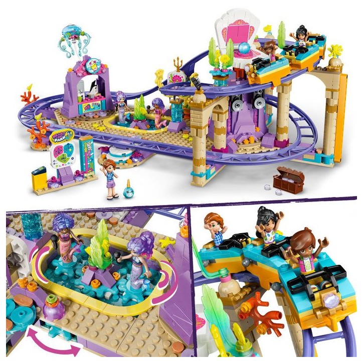 LEGO Friends 42703 Les Montagnes Russes des Sirenes - Jouet Interactif des 8 ans - Cadeau LEGO Friends 42703 Les Montagnes Russes des Sirenes - Jouet Interactif des 8 ans - Cadeau