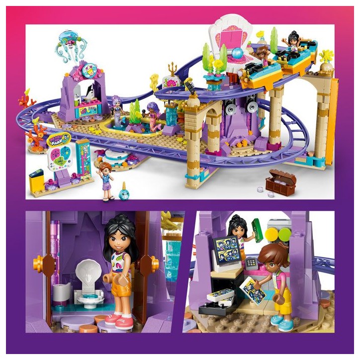 LEGO Friends 42703 Les Montagnes Russes des Sirenes - Jouet Interactif des 8 ans - Cadeau LEGO Friends 42703 Les Montagnes Russes des Sirenes - Jouet Interactif des 8 ans - Cadeau