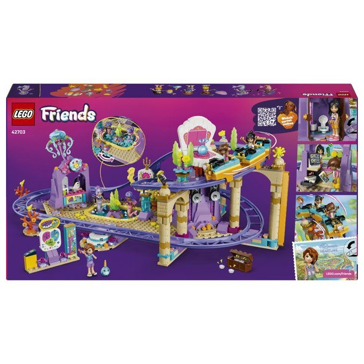 LEGO Friends 42703 Les Montagnes Russes des Sirenes - Jouet Interactif des 8 ans - Cadeau LEGO Friends 42703 Les Montagnes Russes des Sirenes - Jouet Interactif des 8 ans - Cadeau