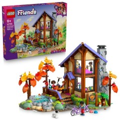 LEGO Friends 42705 La Cabane Chaleureuse dans la Foret - Jeu des 9 ans