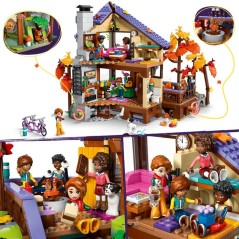 LEGO Friends 42705 La Cabane Chaleureuse dans la Foret - Jeu des 9 ans