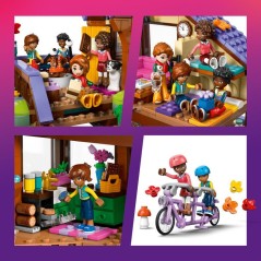LEGO Friends 42705 La Cabane Chaleureuse dans la Foret - Jeu des 9 ans