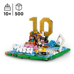 LEGO Editions 43011 Lionel Messi – Best Of - Jeu 10 ans - Décoration de Chambre d'Enfant