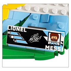 LEGO Editions 43011 Lionel Messi – Best Of - Jeu 10 ans - Décoratio