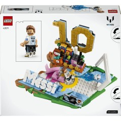 LEGO Editions 43011 Lionel Messi – Best Of - Jeu 10 ans - Décoratio