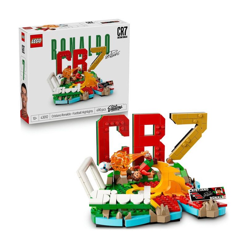 LEGO Editions 43012 Cristiano Ronaldo – Best Of - Jeu des 10 ans - D
