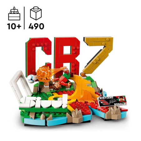 LEGO Editions 43012 Cristiano Ronaldo – Best Of - Jeu des 10 ans - Décoration de Chambre