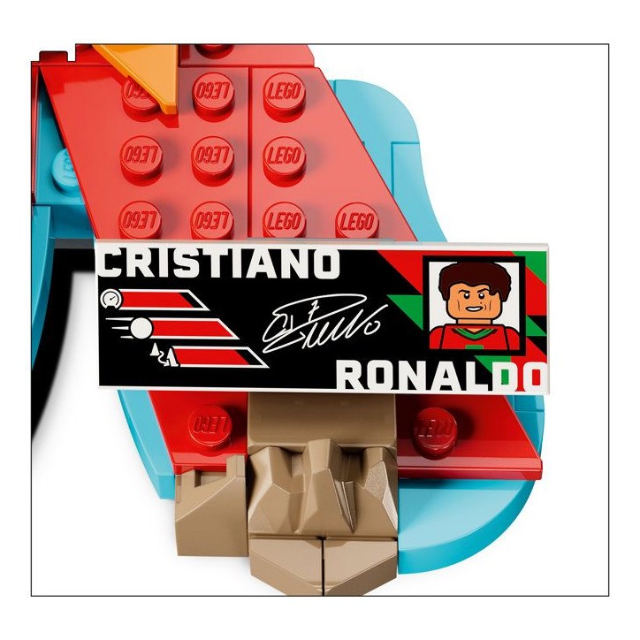 LEGO Editions 43012 Cristiano Ronaldo – Best Of - Jeu des 10 ans - Décoration de Chambre