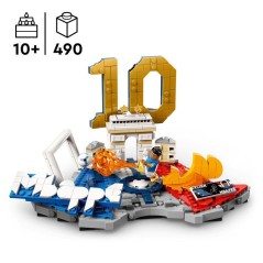 LEGO Editions 43013 Kylian Mbappé – Best Of - Jeu 10 ans - Décoration de Chambre d'Enfant
