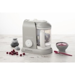 Robot cuiseur - BEABA - Babycook Solo - 1100 ml - Gris