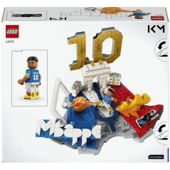 LEGO Editions 43013 Kylian Mbappé – Best Of - Jeu 10 ans - Décorat