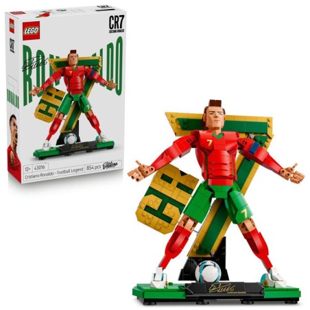 LEGO Editions 43016 Cristiano Ronaldo – Légende du Foot - Jeu 10 an