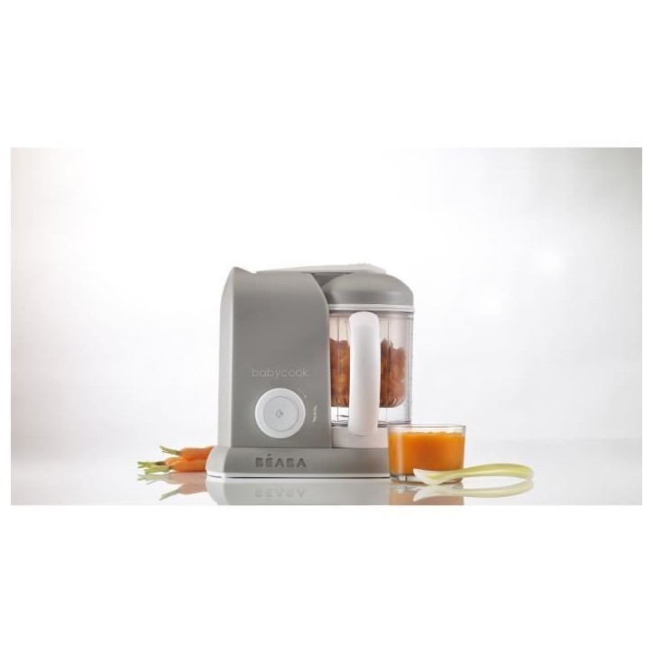 Robot cuiseur - BEABA - Babycook Solo - 1100 ml - Gris