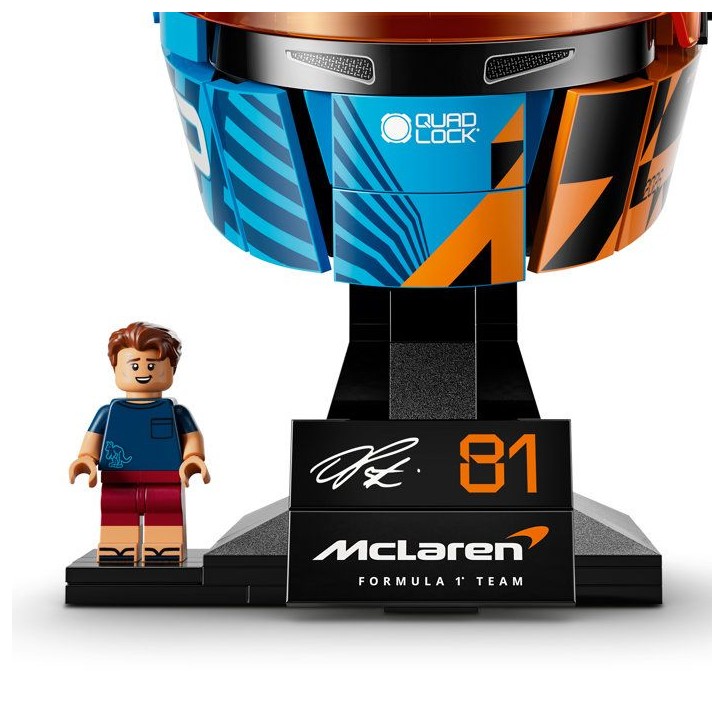 LEGO Editions 43017 McLaren Mastercard F1 Team Casque d'Oscar Piastri - Maquette Collector LEGO Editions 43017 McLaren Mastercard F1 Team Casque d'Oscar Piastri - Maquette Collector