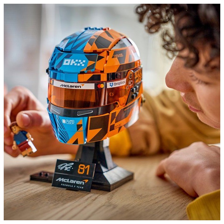 LEGO Editions 43017 McLaren Mastercard F1 Team Casque d'Oscar Piastri - Maquette Collector LEGO Editions 43017 McLaren Mastercard F1 Team Casque d'Oscar Piastri - Maquette Collector