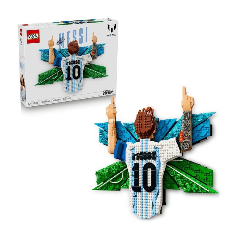 LEGO Editions 43018 Lionel Messi – La Célébration - Jeu Ado des 14